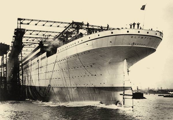 titanic and olympic slipways